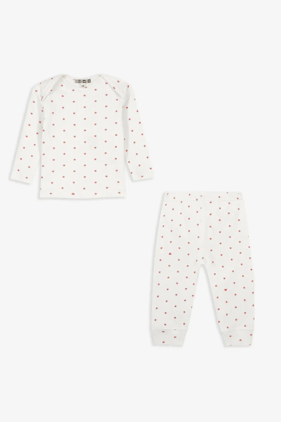 Bonton Patino Rose pyjamas stjerner bomuld
