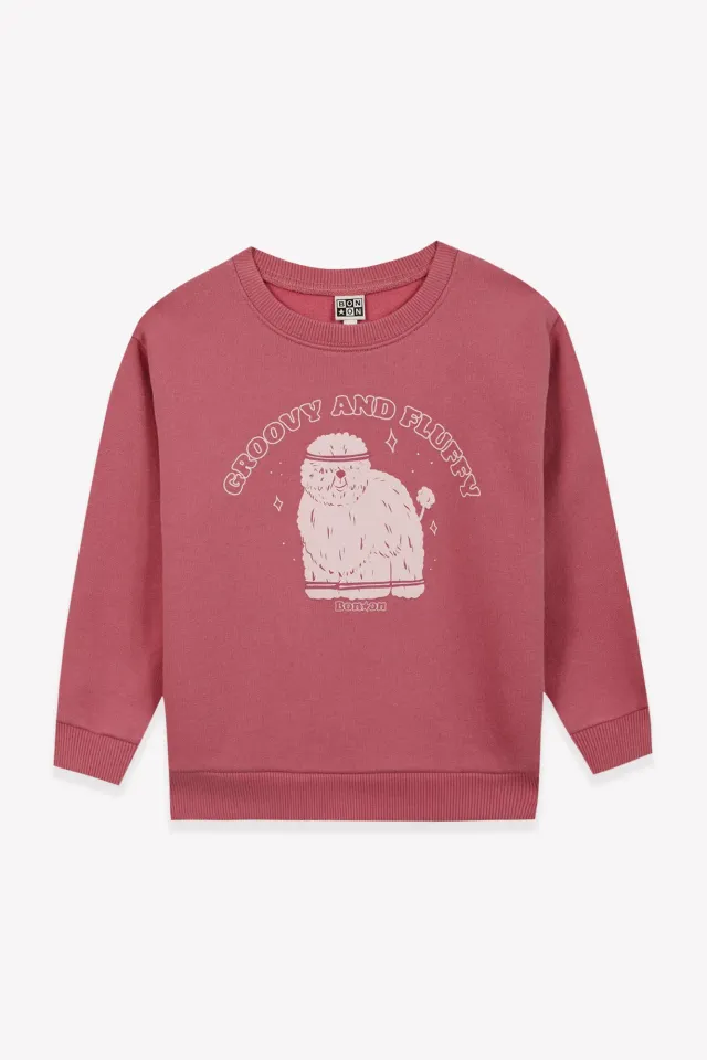 Bonton Smily Groovy sweatshirt bomuld hundemotiv