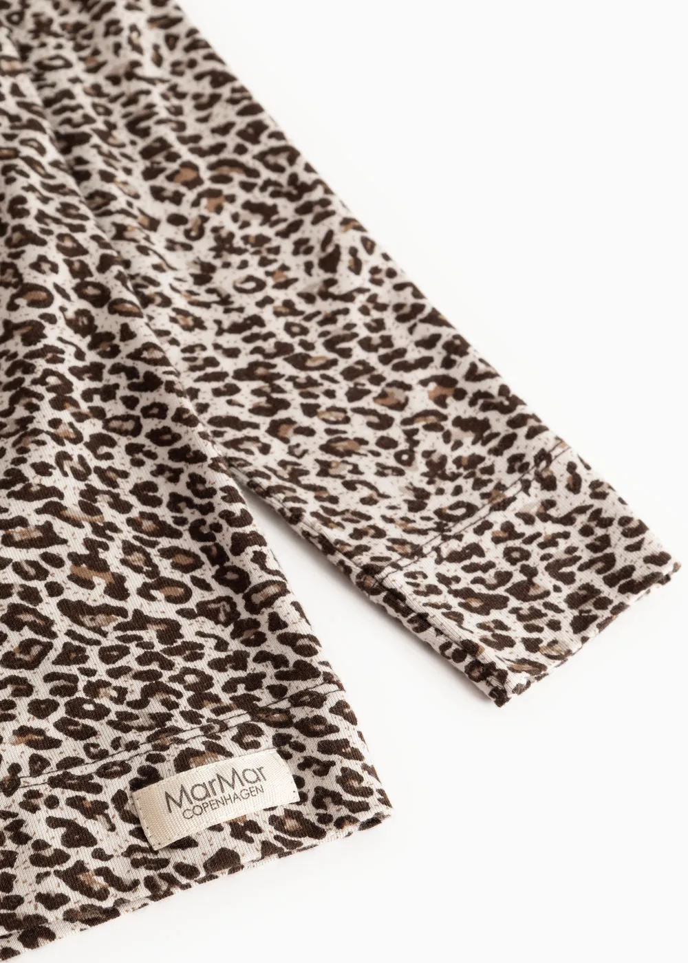 MarMar Leo Tee T-shirt Dark Brown Leo Leopard