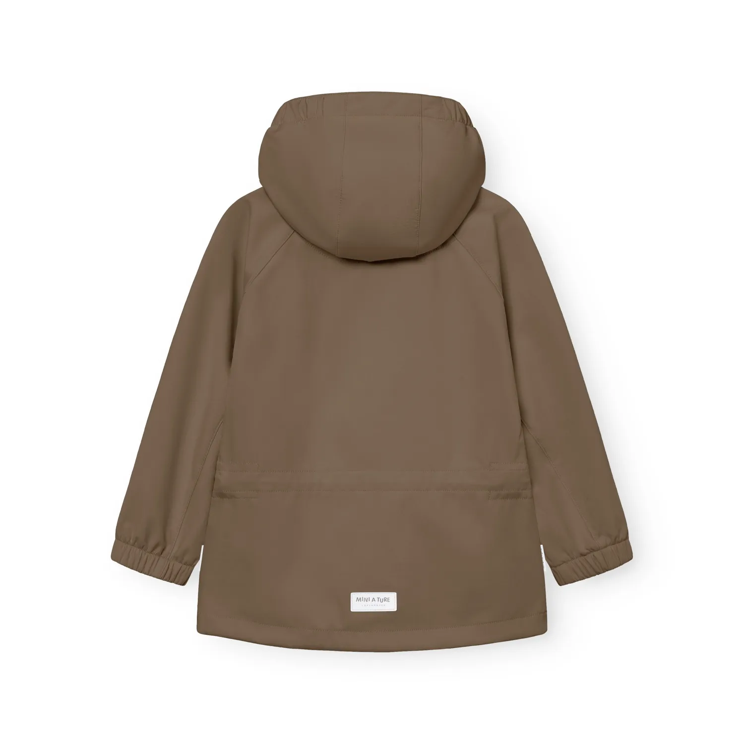 MINI A TURE MATADEN softshelljakke Morel grey vandafvisende