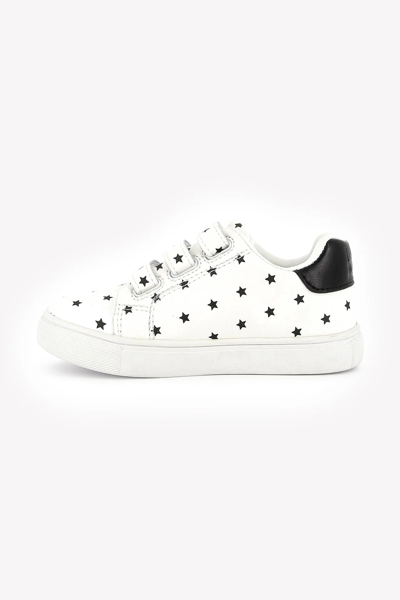 Bonton Basil sneakers 27 sort læder stjerner