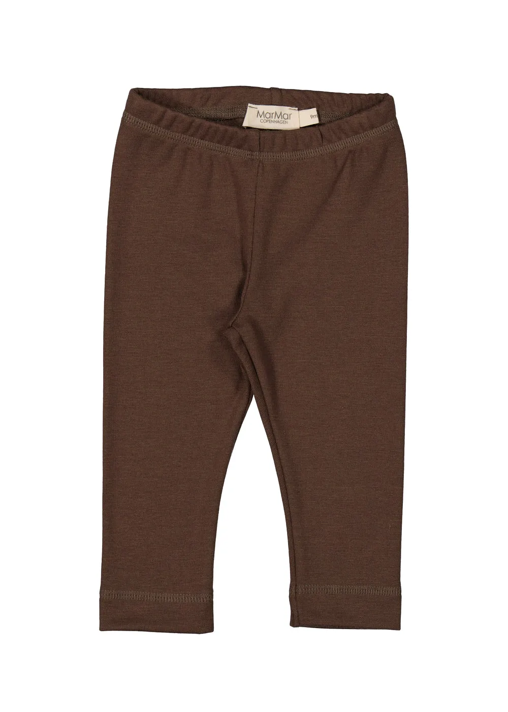 MarMar Copenhagen Base Leg leggings Deep Choco uldfri