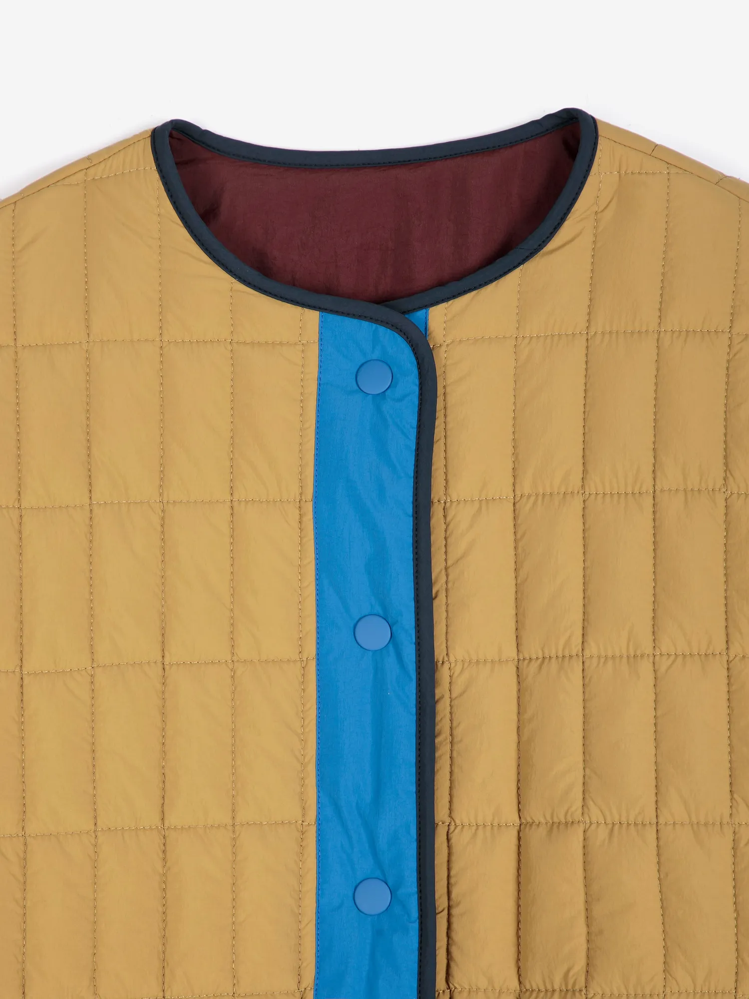 Bobo Choses Color Block vendbar jakke let foret multicolor