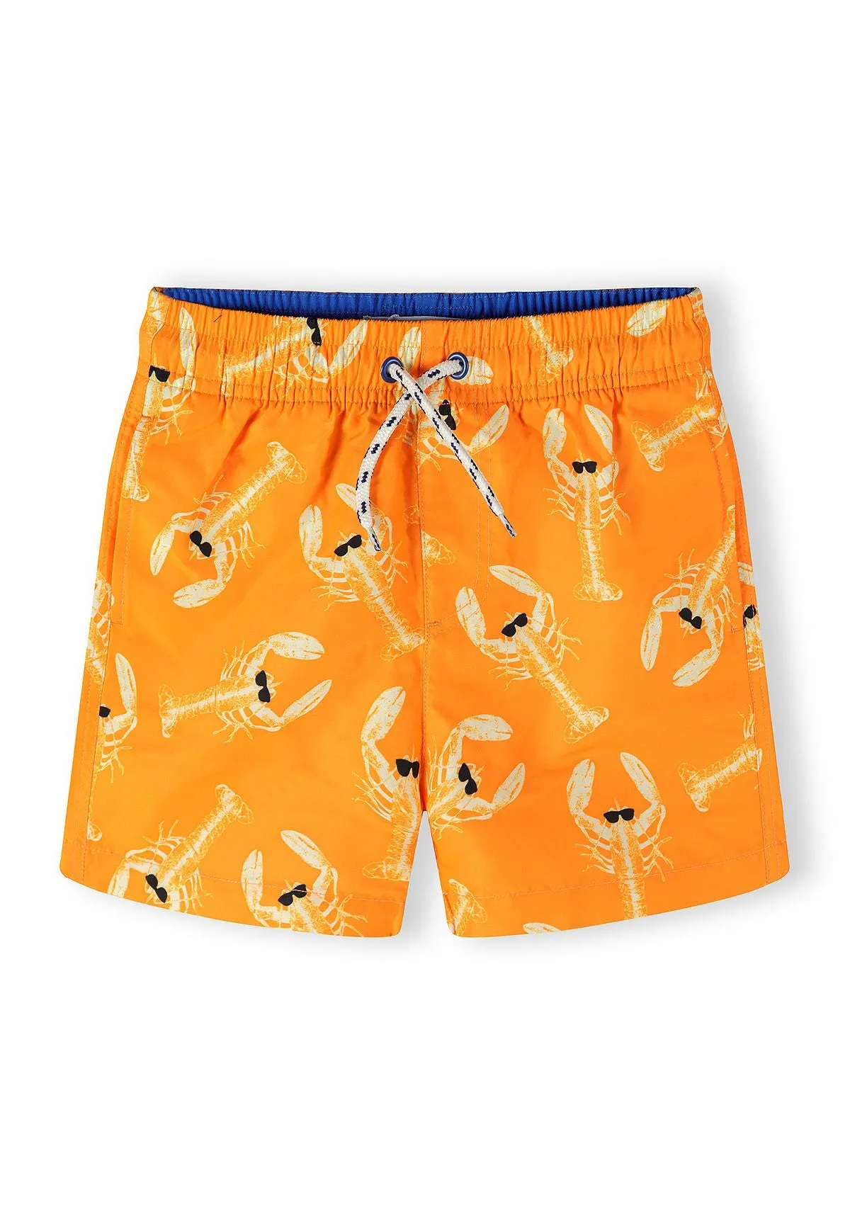 Minoti 44509 badeshorts 2-pak hummer blå