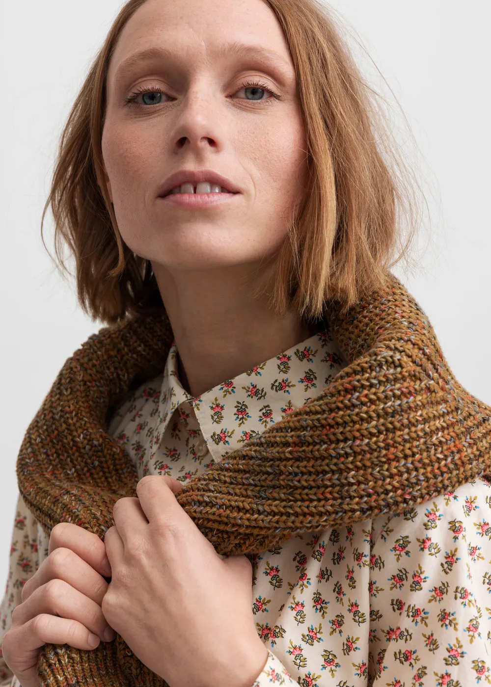 MarMar Teno W striktrøje Dark Bronze Space chunky