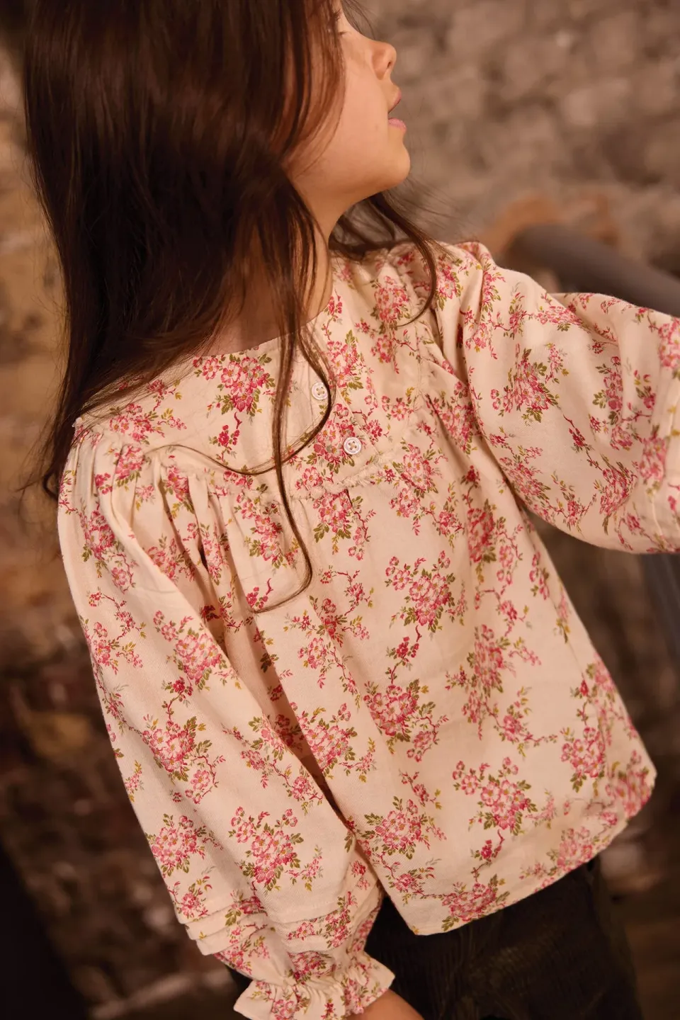 Bonton Prairie bluse blomstret bomuld
