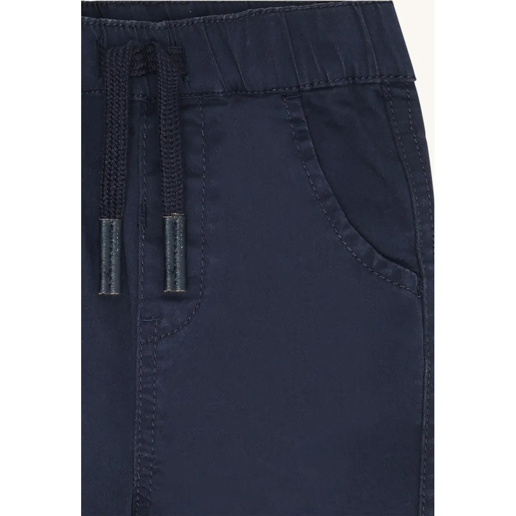 Hust & Claire HC Timon Twill bukser More Navy bomuld