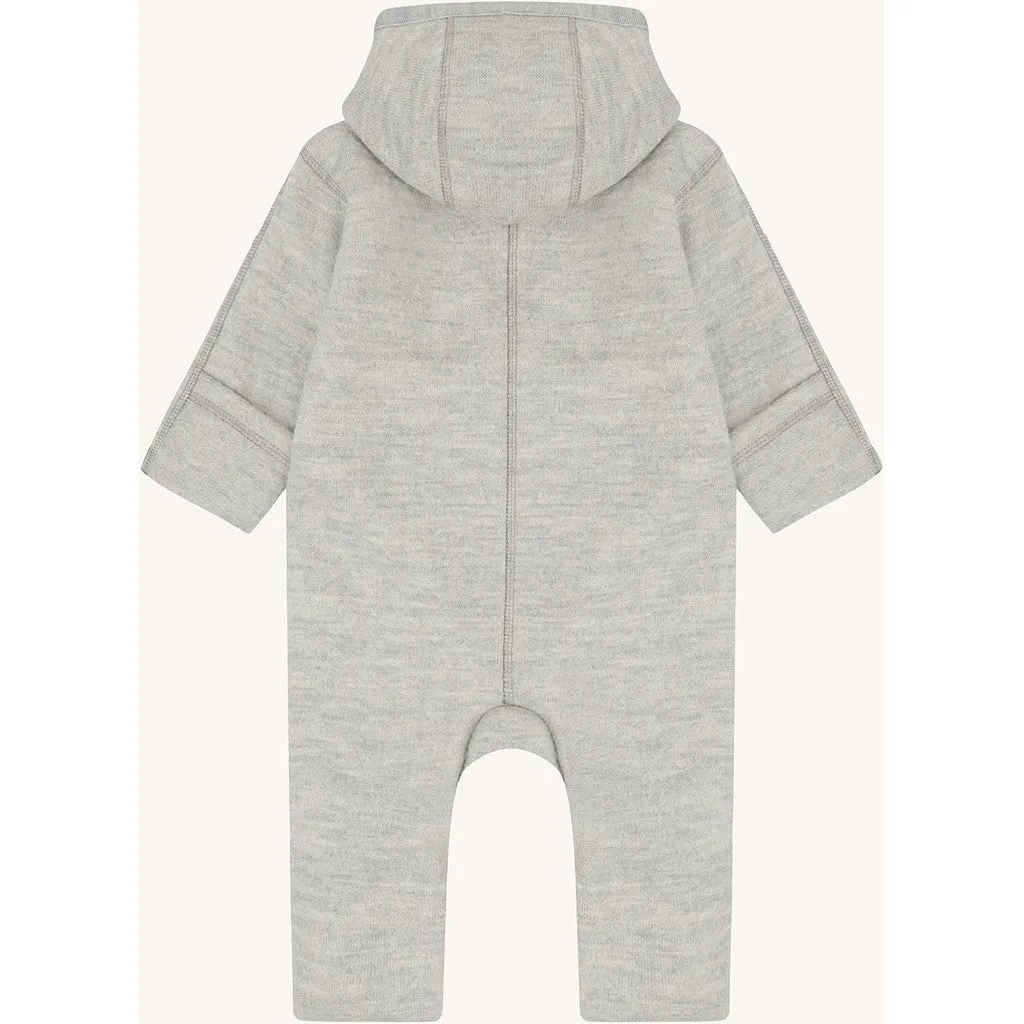 Hust & Claire HCMaddy Boiled Wool dragt light grey uld