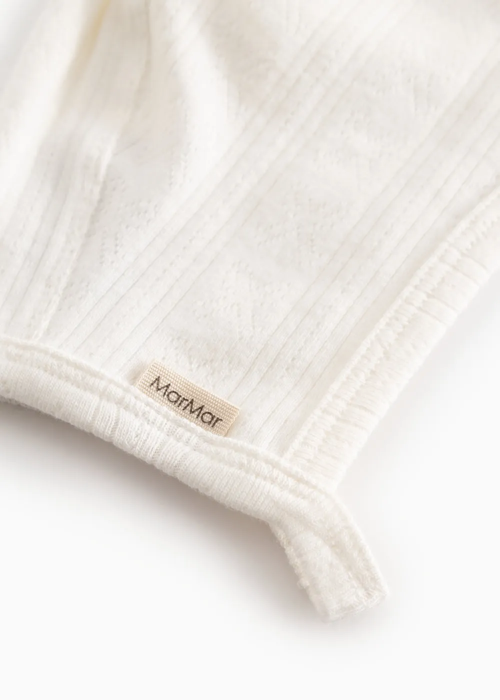 MarMar Hoody hjelm Gentle White hvid modal