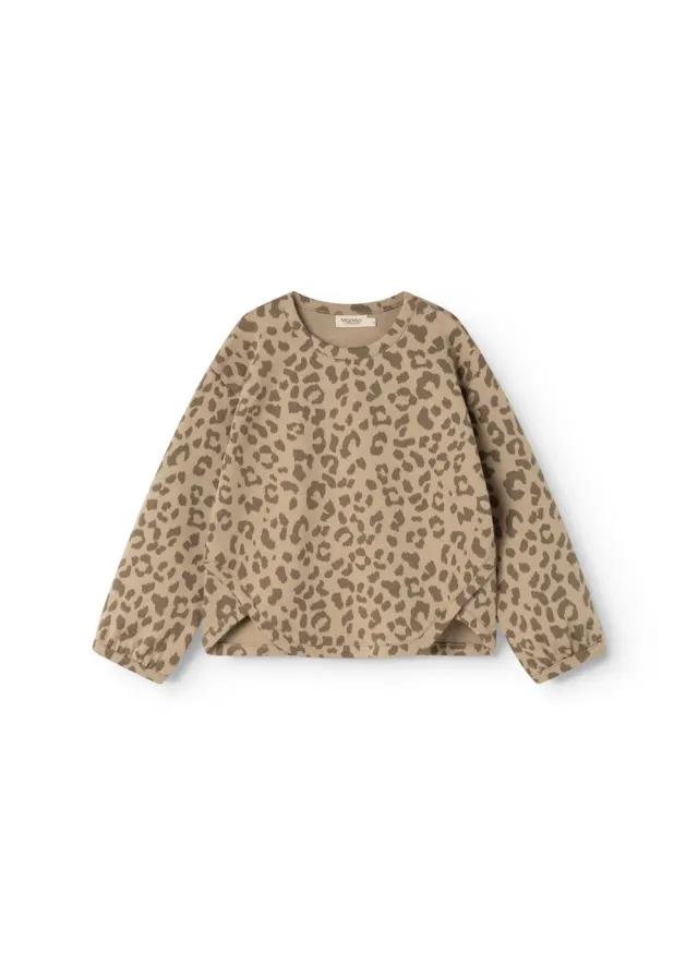 MarMar Toan sweatshirt Washed Leo 2Y/92 økologisk