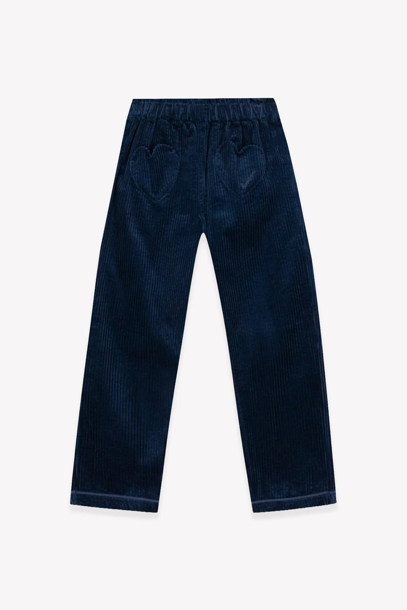 Bonton Duck King Blue fløjlsbukser blå