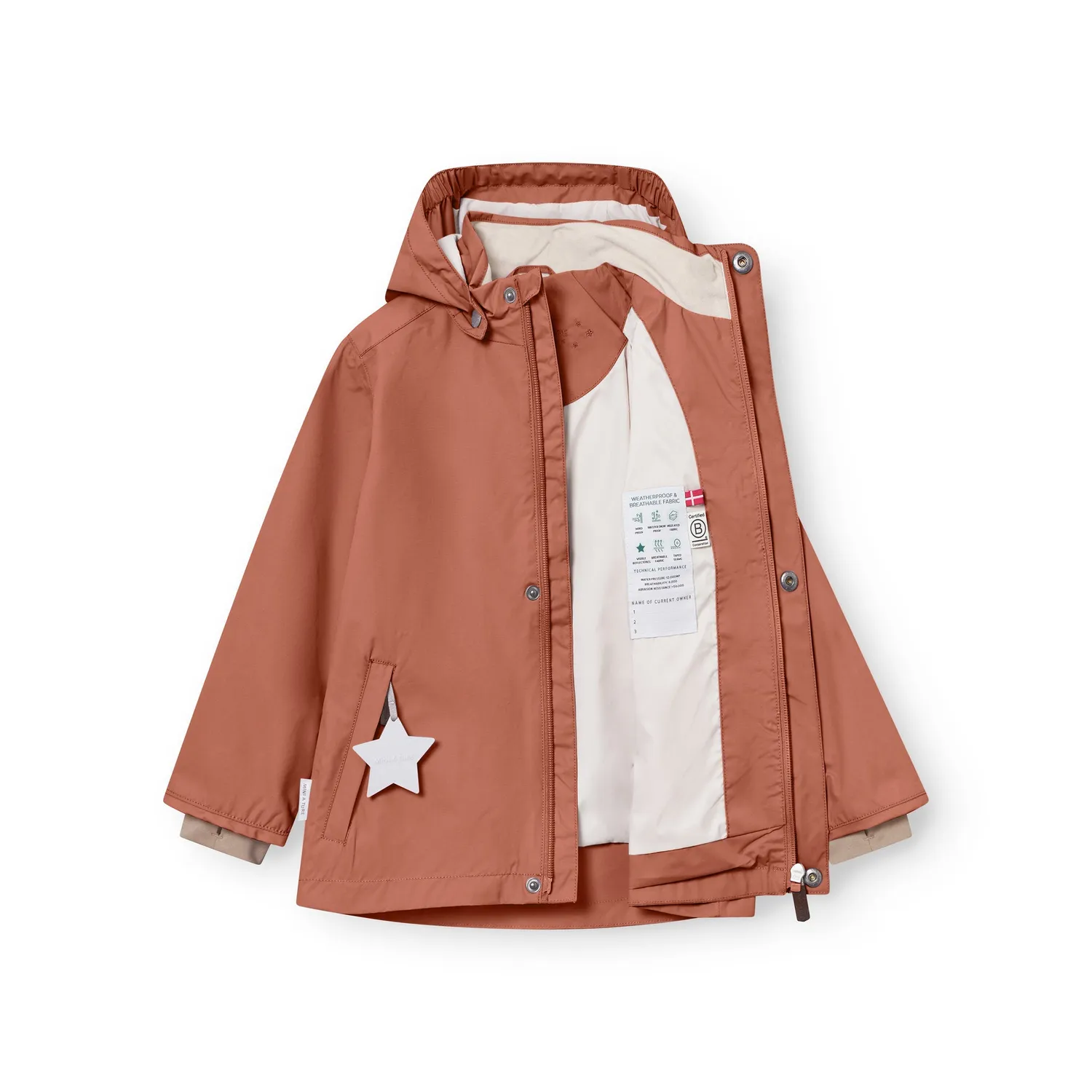 MINI A TURE ADWEN jakke vandtæt Ombre blue