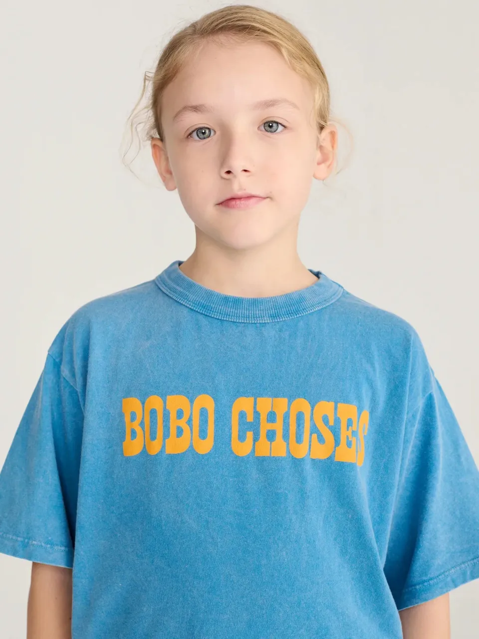 Bobo Choses Pop T-shirt blå t-shirt løs pasform