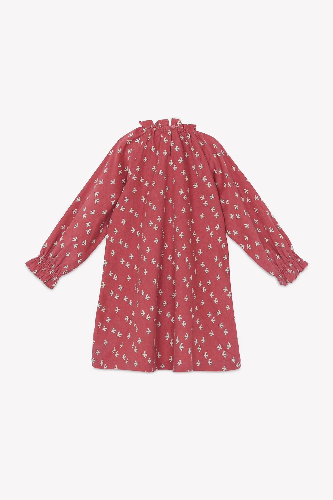 Bonton Dahlia kjole Little Birdy fugle rosa