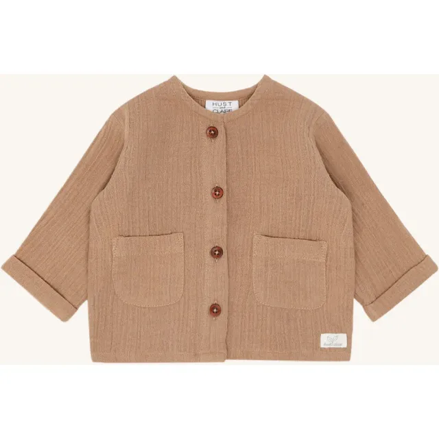 Hust & Claire Chai Muselin cardigan Praline