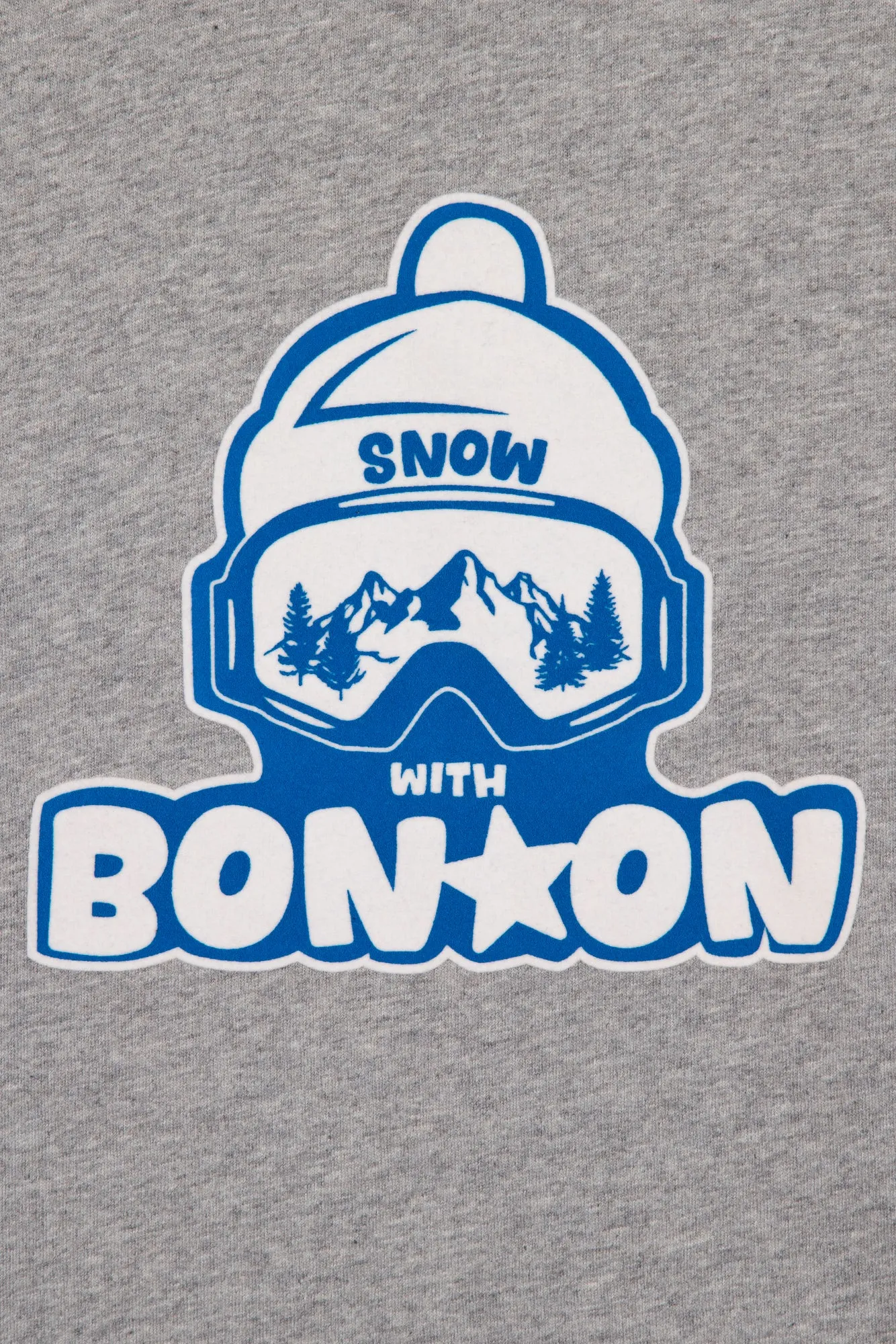 Bonton Taxo Snow t-shirt grå langærmet
