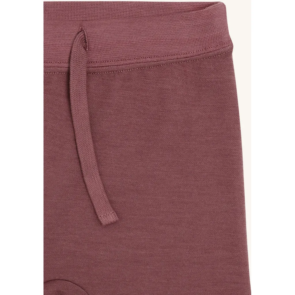 Hust & Claire Gaby joggingbukser Old Rose uld bambus