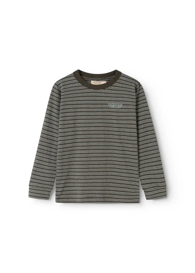 MarMar Ted LS bluse Stripe stribet bomuld