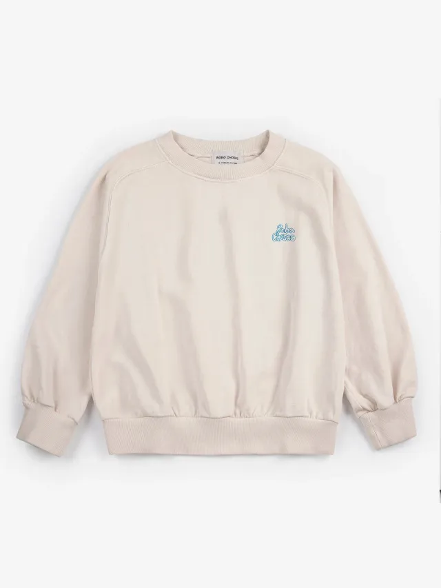Bobo Choses By Hand raglan sweatshirt børn 2-3 år