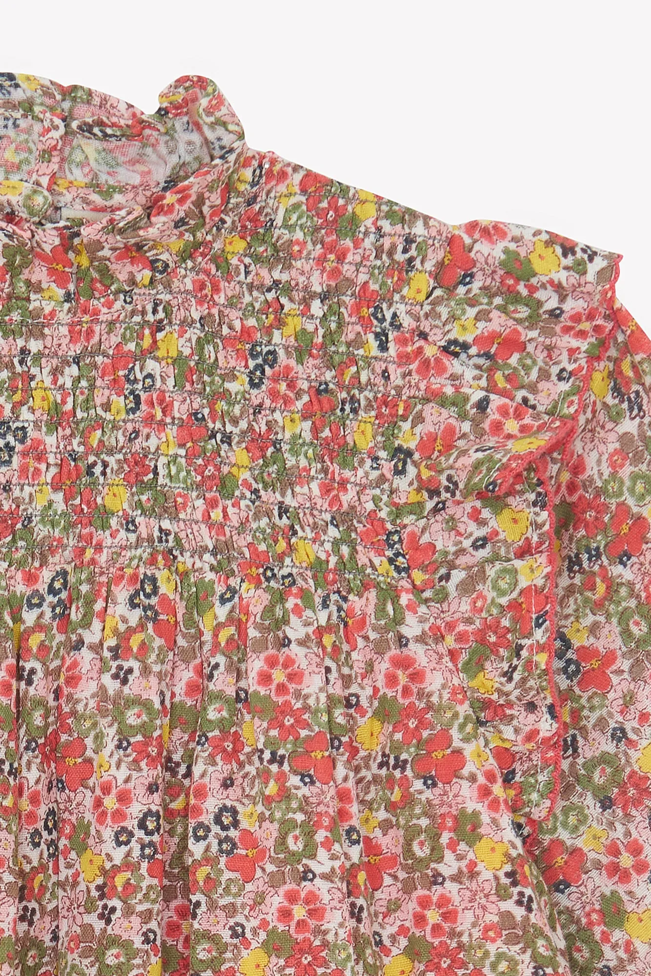 Bonton Babouchka Meadow kjole blomstret bomuld