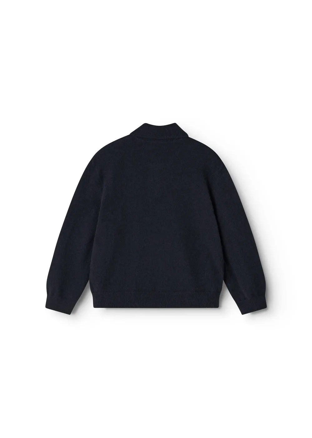 MarMar Teno Polo kashmir Indigo bluse