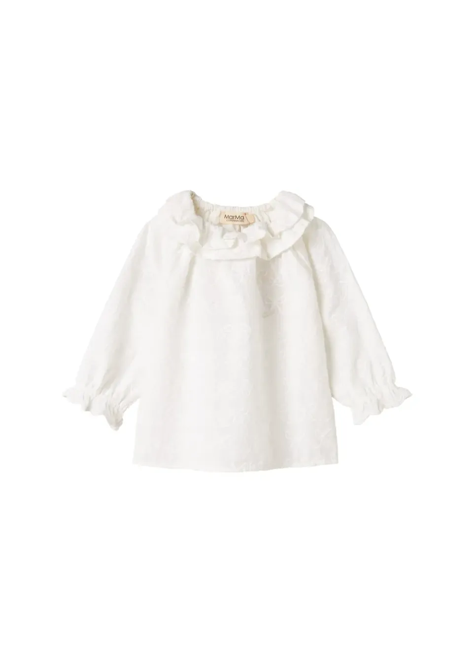MarMar Tonello bluse White broderi bomuld