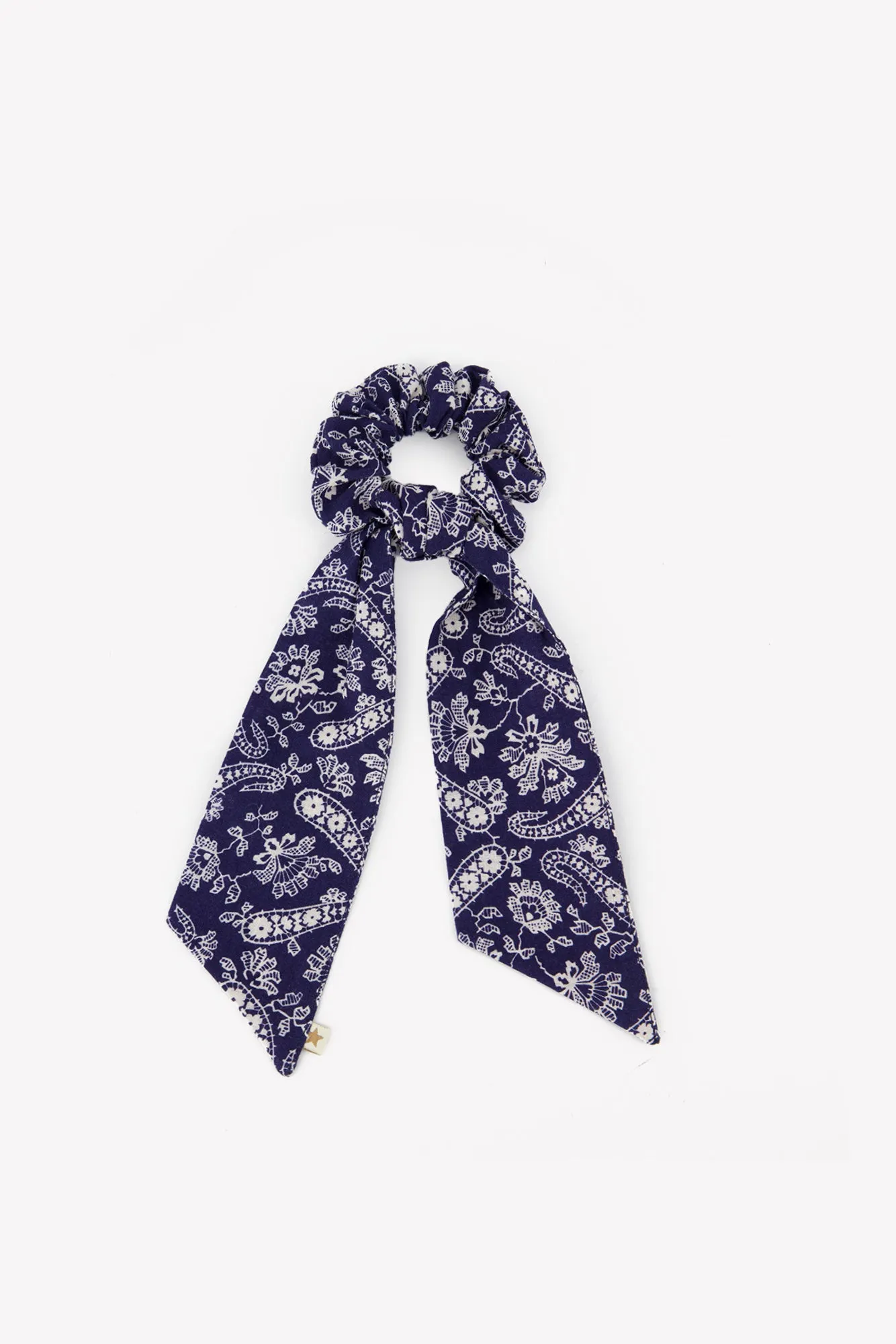 Bonton Bandana scrunchie hårelastik bomuld one size