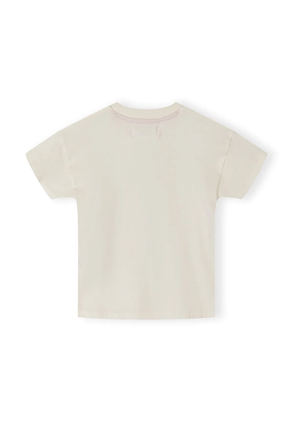 Minoti t-shirt creme blomst bomuld