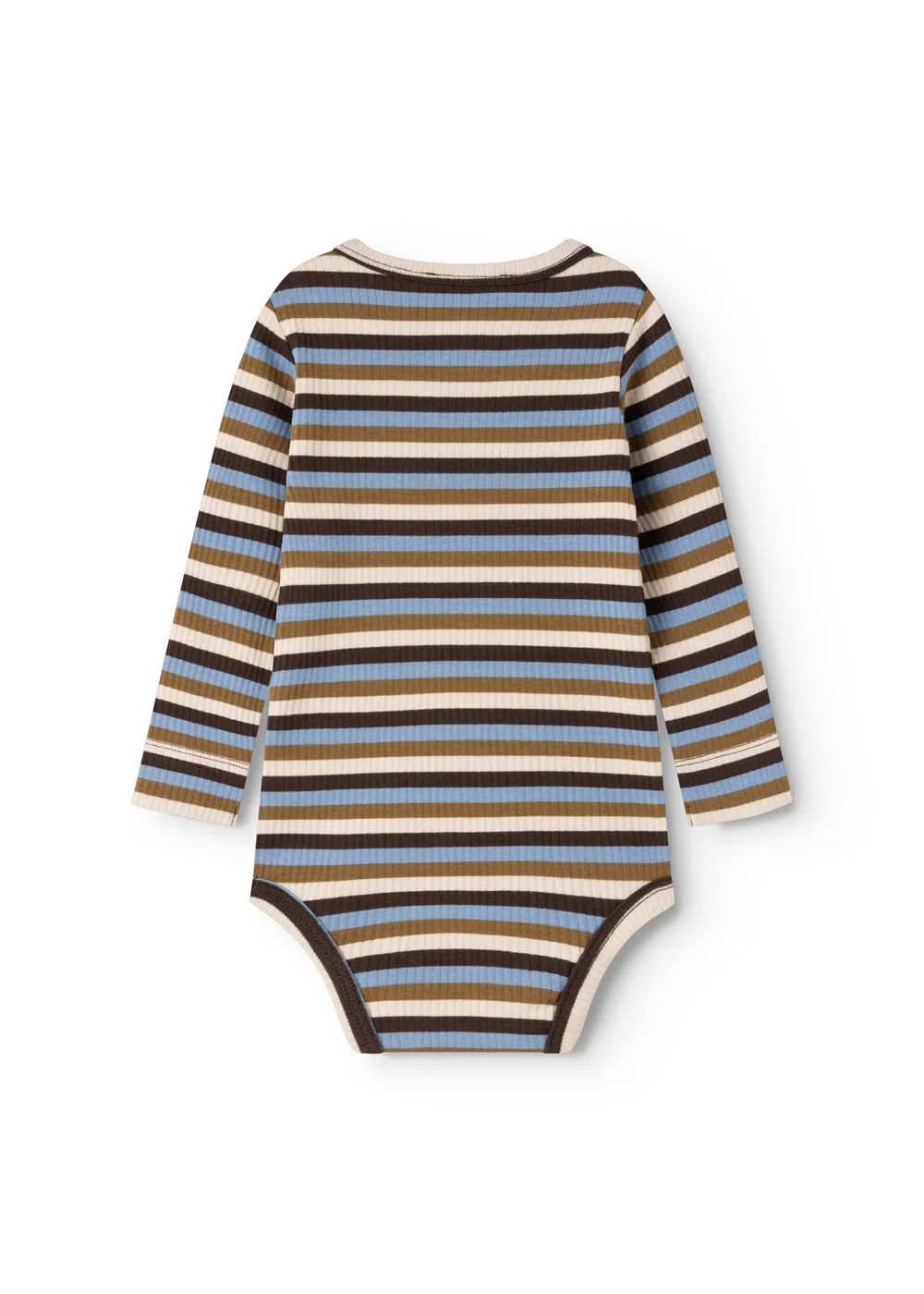 MarMar Plain Body LS bodystocking Stripes modal