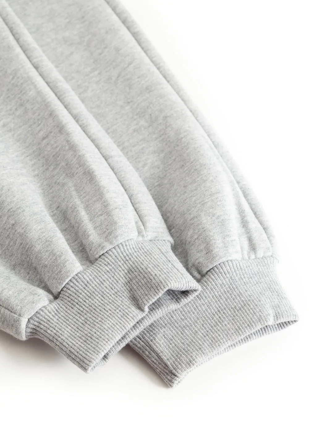 MarMar Pelon bukser Cloud Grey Logo økologisk bomuld