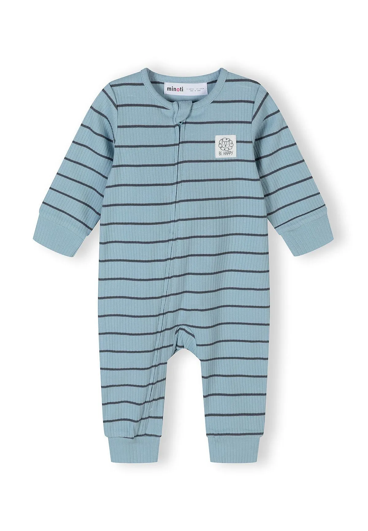 Minoti 44546 sparkedragt blågrå 3-pak baby