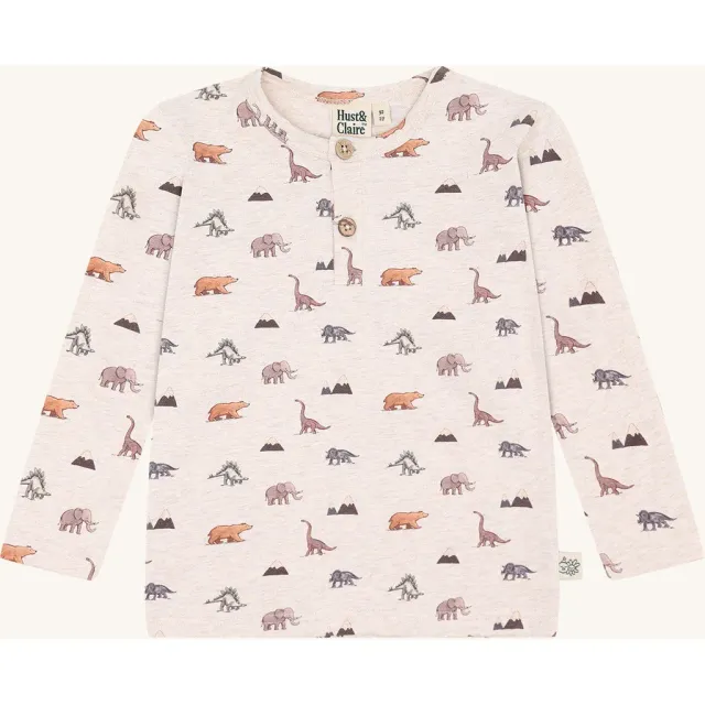 Hust & Claire HCAnton Animals T-shirt wheat melange