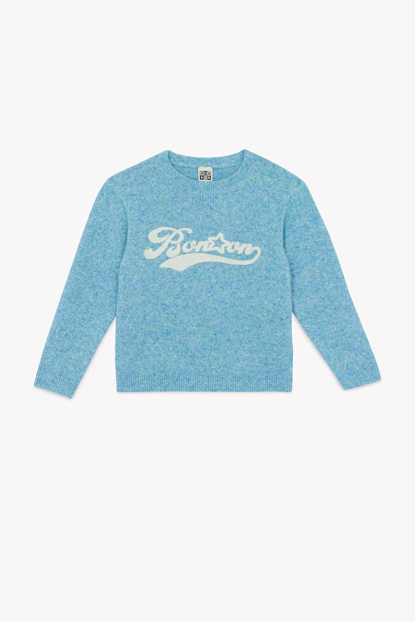 Bonton Missouri sweater blå vintage bomuld