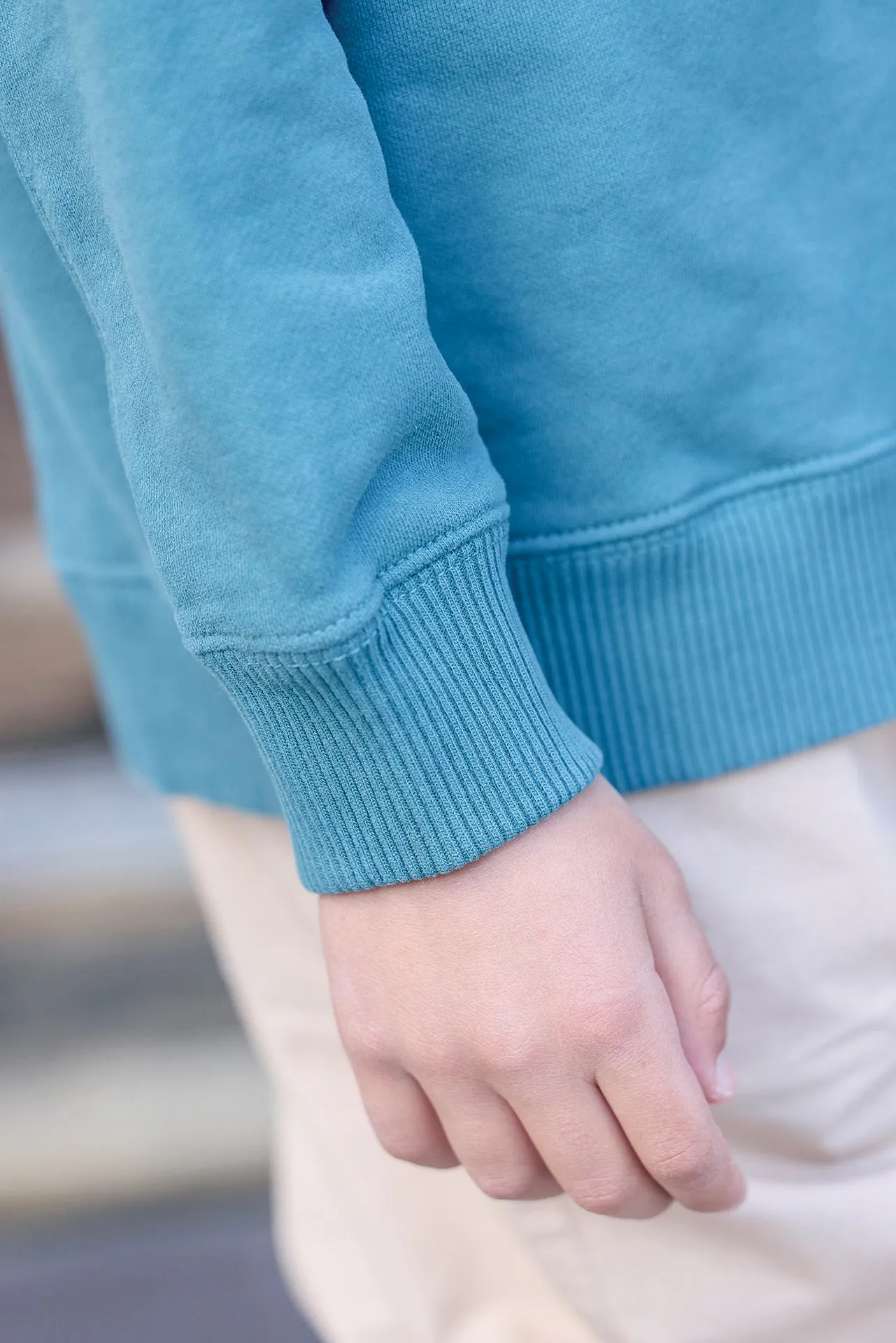 Bonton Lame Winter Spo sweatshirt nordic sea bomuld