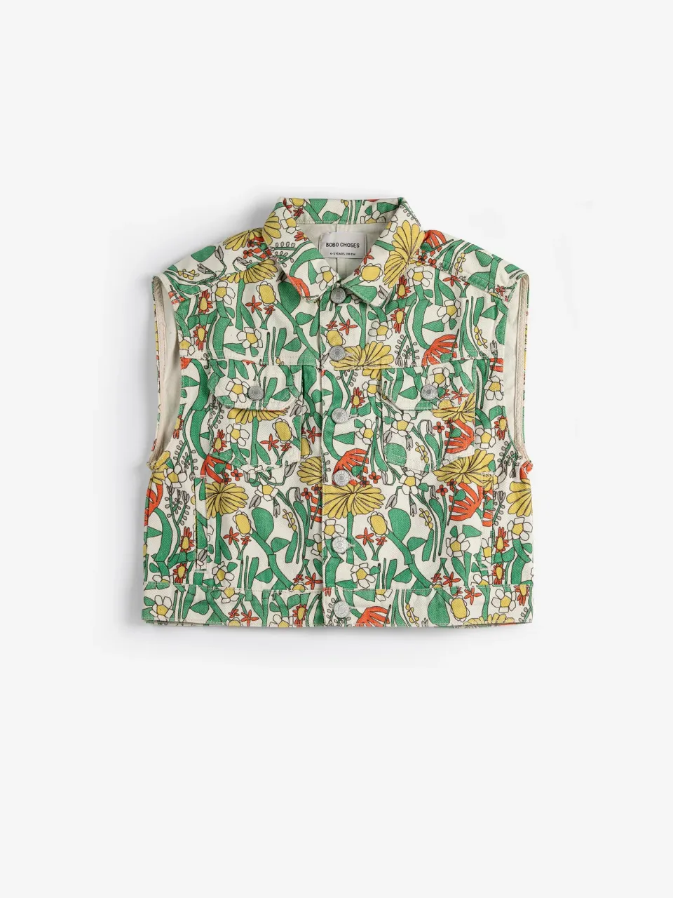 Bobo Choses Pickles Herbalist vest twill 2-13 år sample