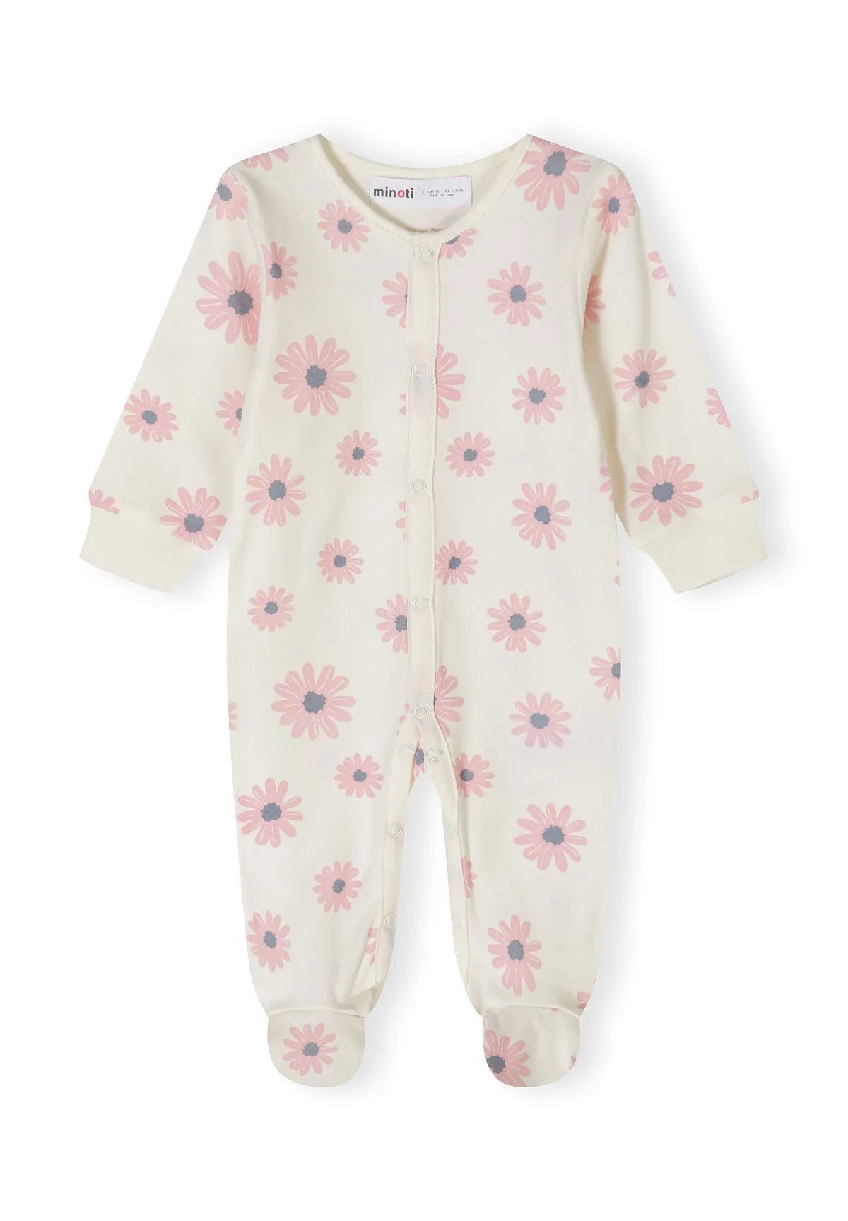 Minoti 42024 natdragt 2-pak jersey blomster