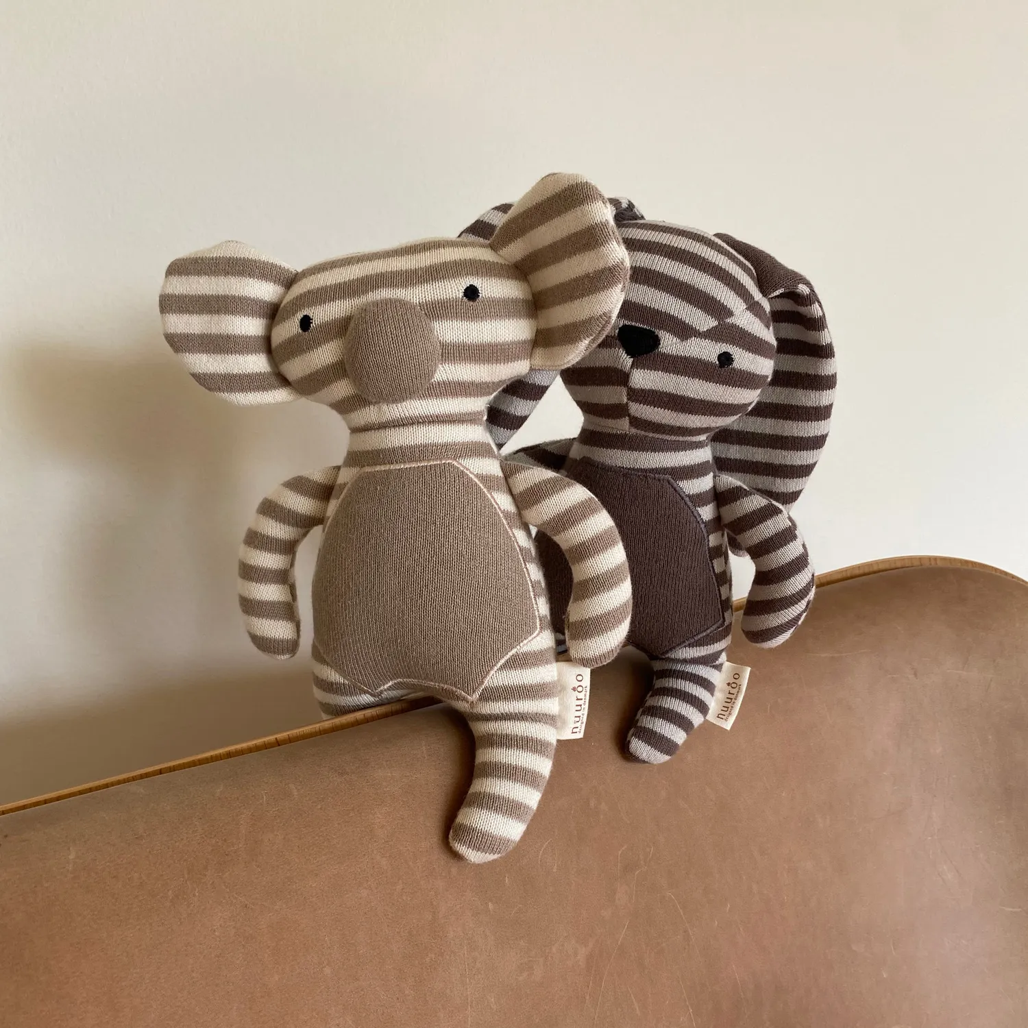 nuuroo Lily bamse Cobblestone økologisk bomuld