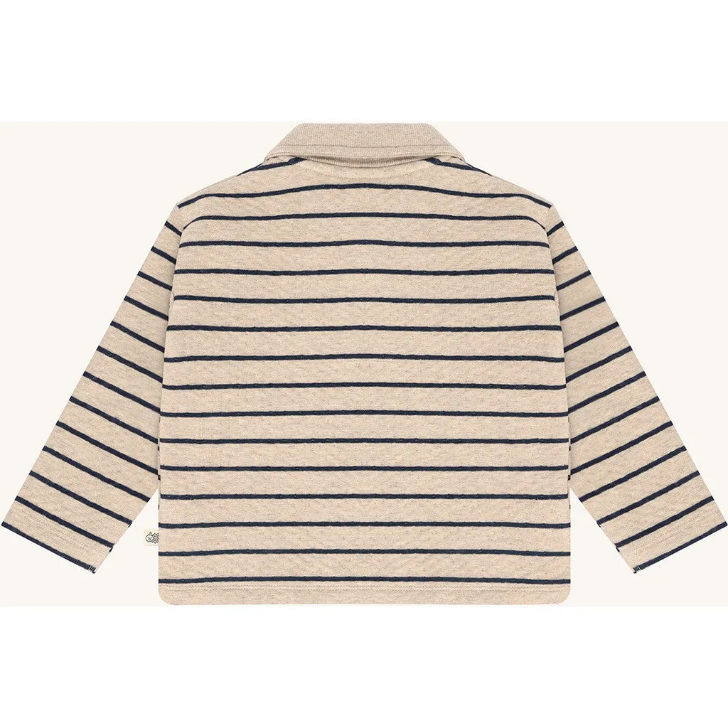 Hust & Claire HCStevie Stripe polo biscuit bomuld