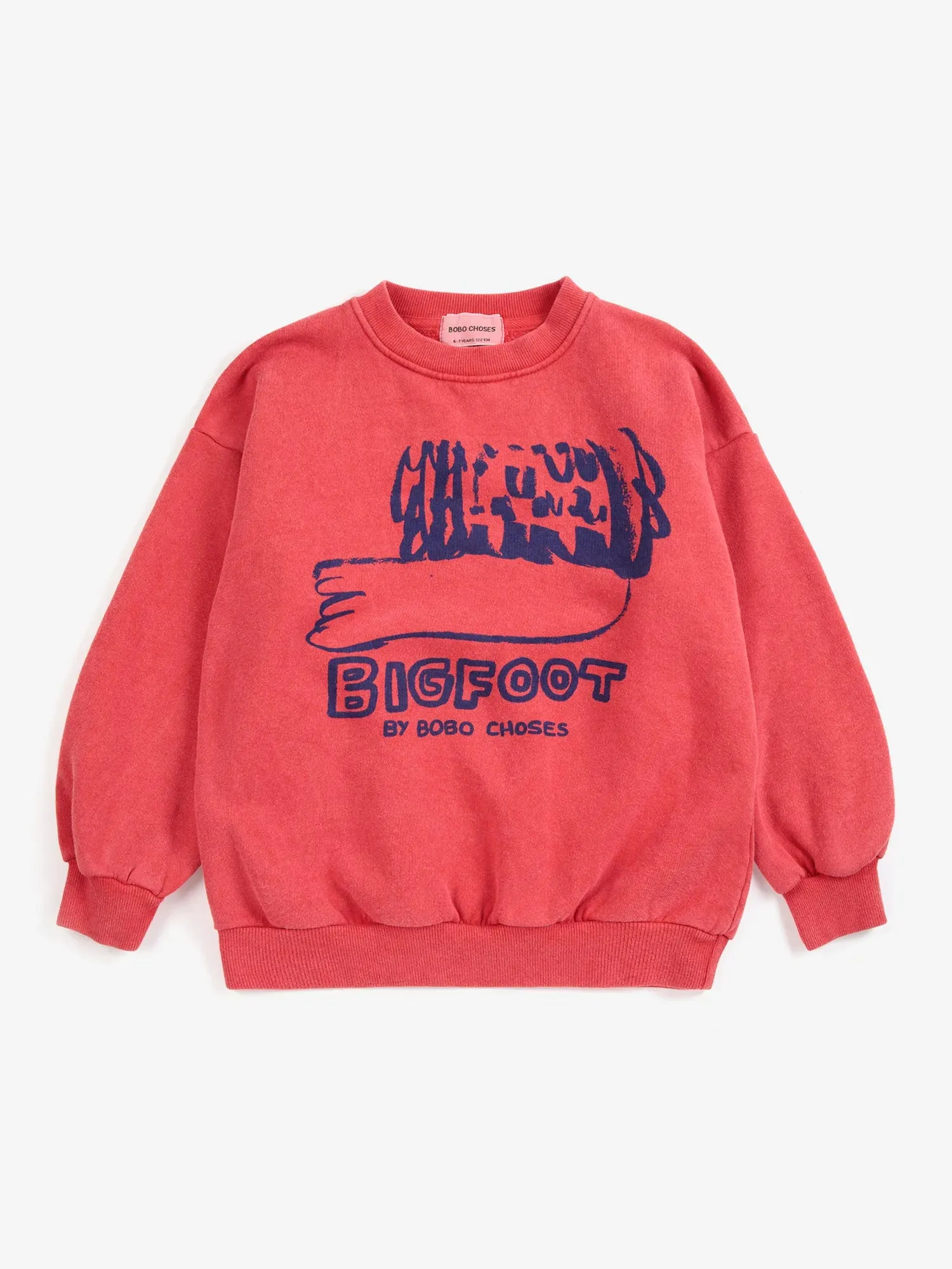 Bobo Choses Bigfoot By BC sweatshirt rød 2-3 år løs