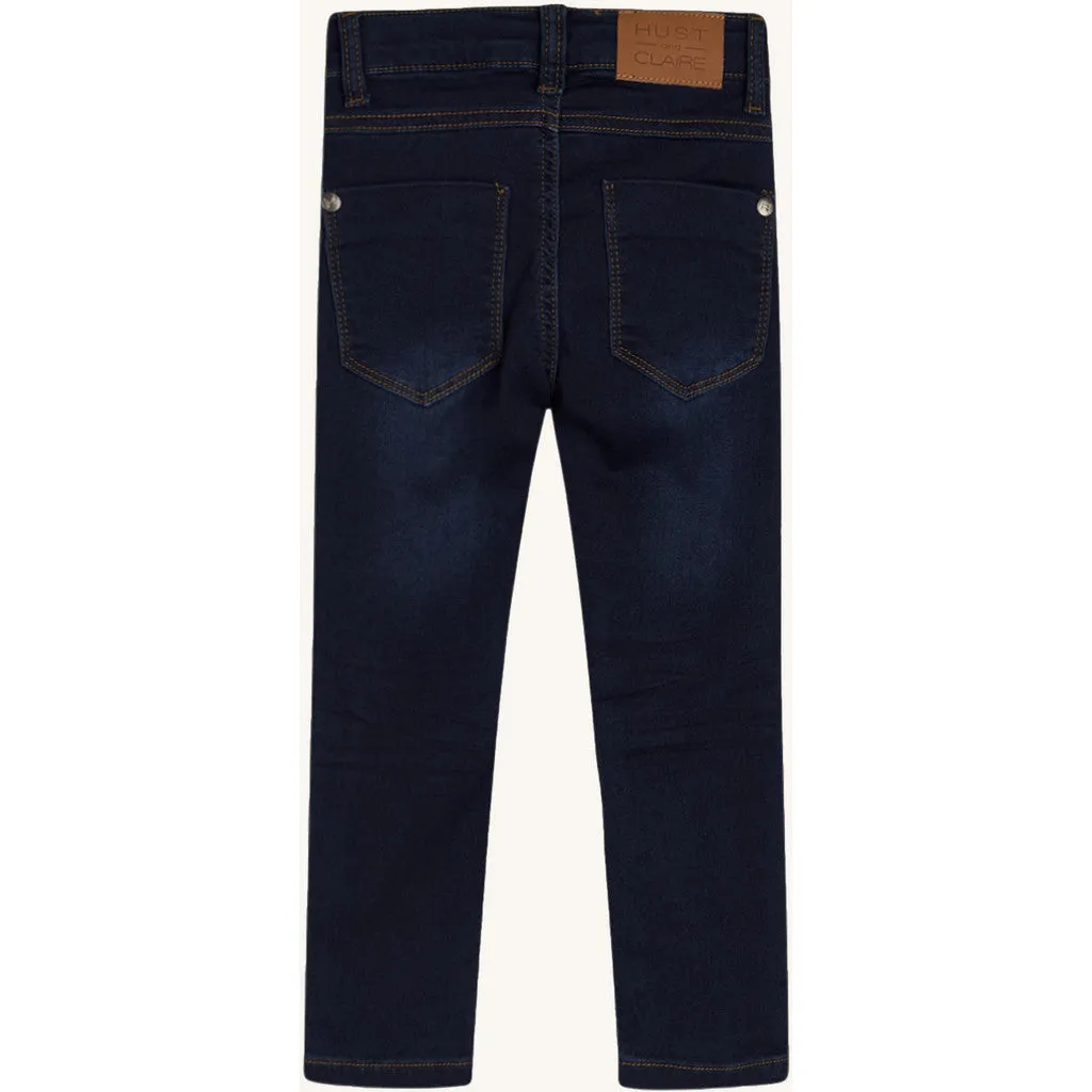 Hust & Claire HCJosh jeans dark denim stræk