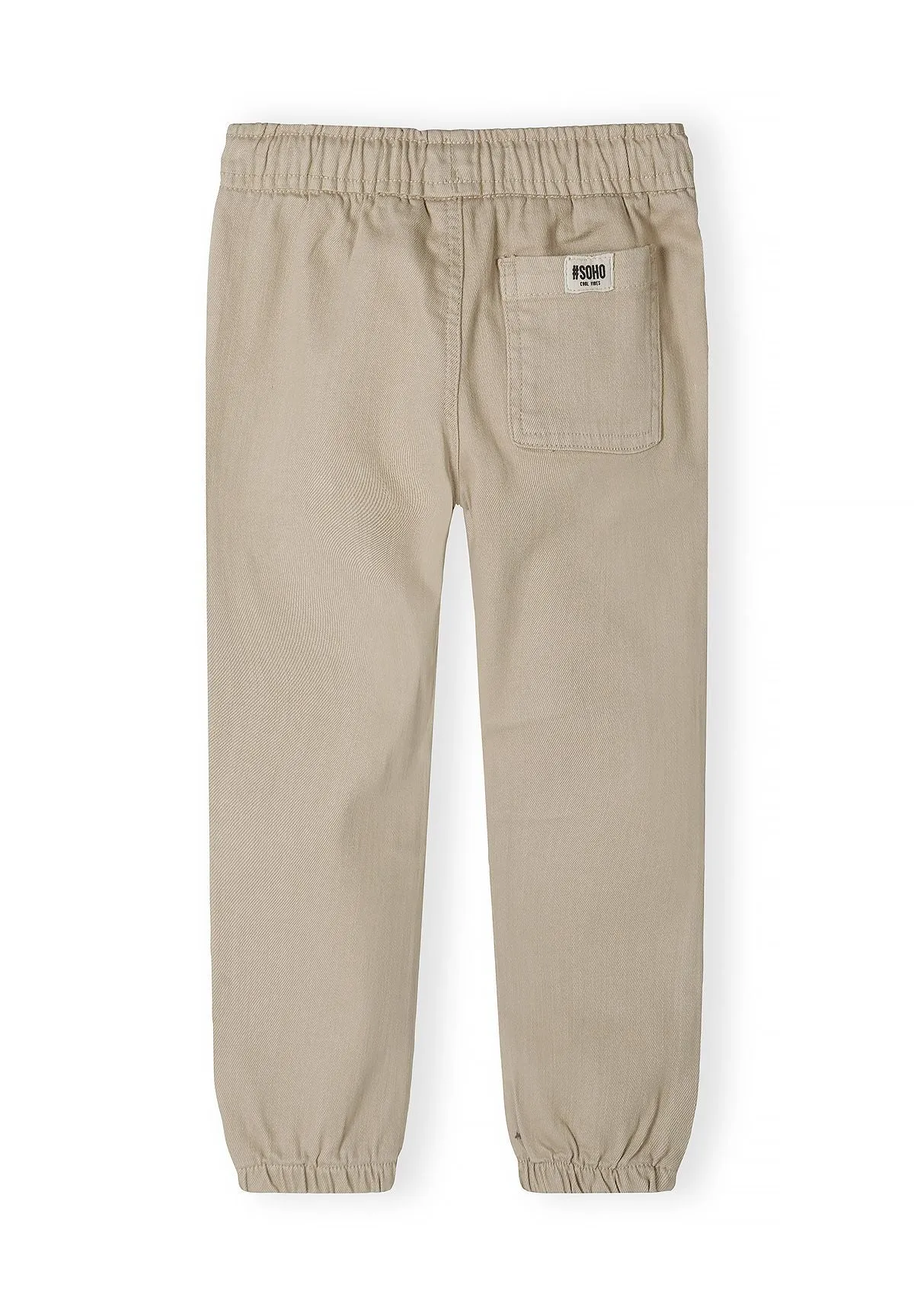 Minoti jogger til baby beige jersey str. 80-122