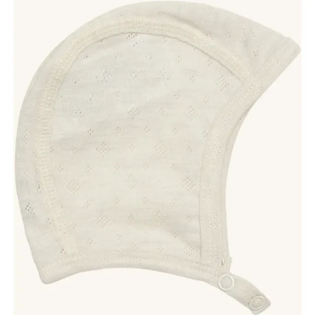 Hust & Claire Fini Pointelle hue Off White Tofu uld