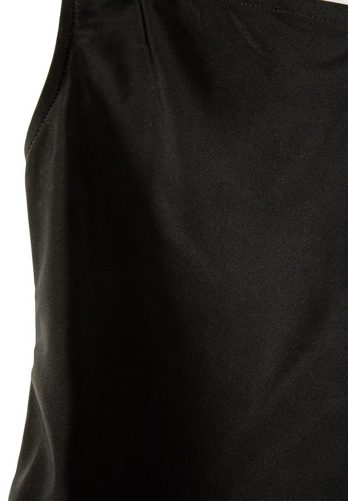 Minoti 44470 badedragt sort asymmetrisk