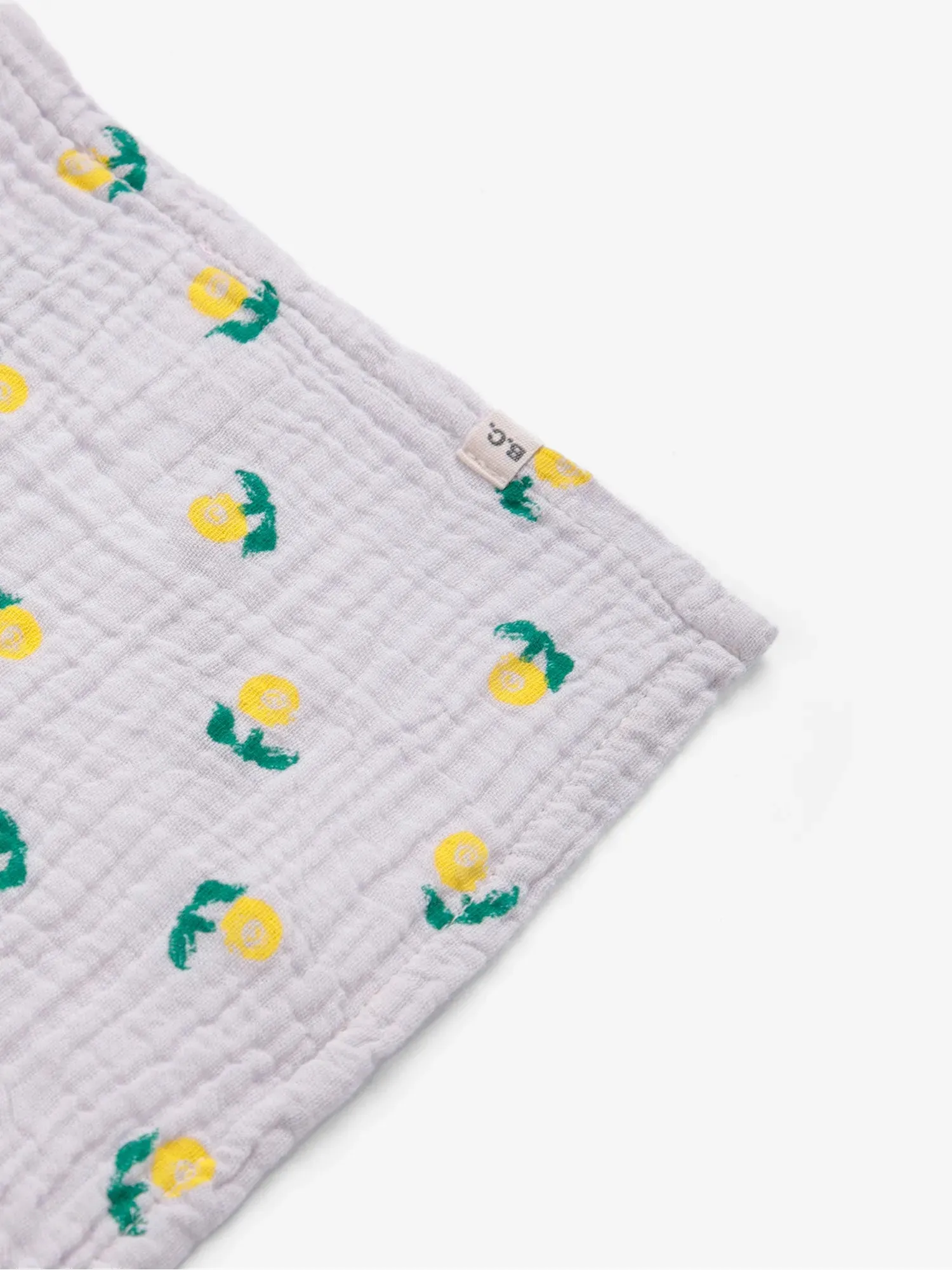 Bobo Choses Stamp Bloom stofble lavendel 60x80 bomuld