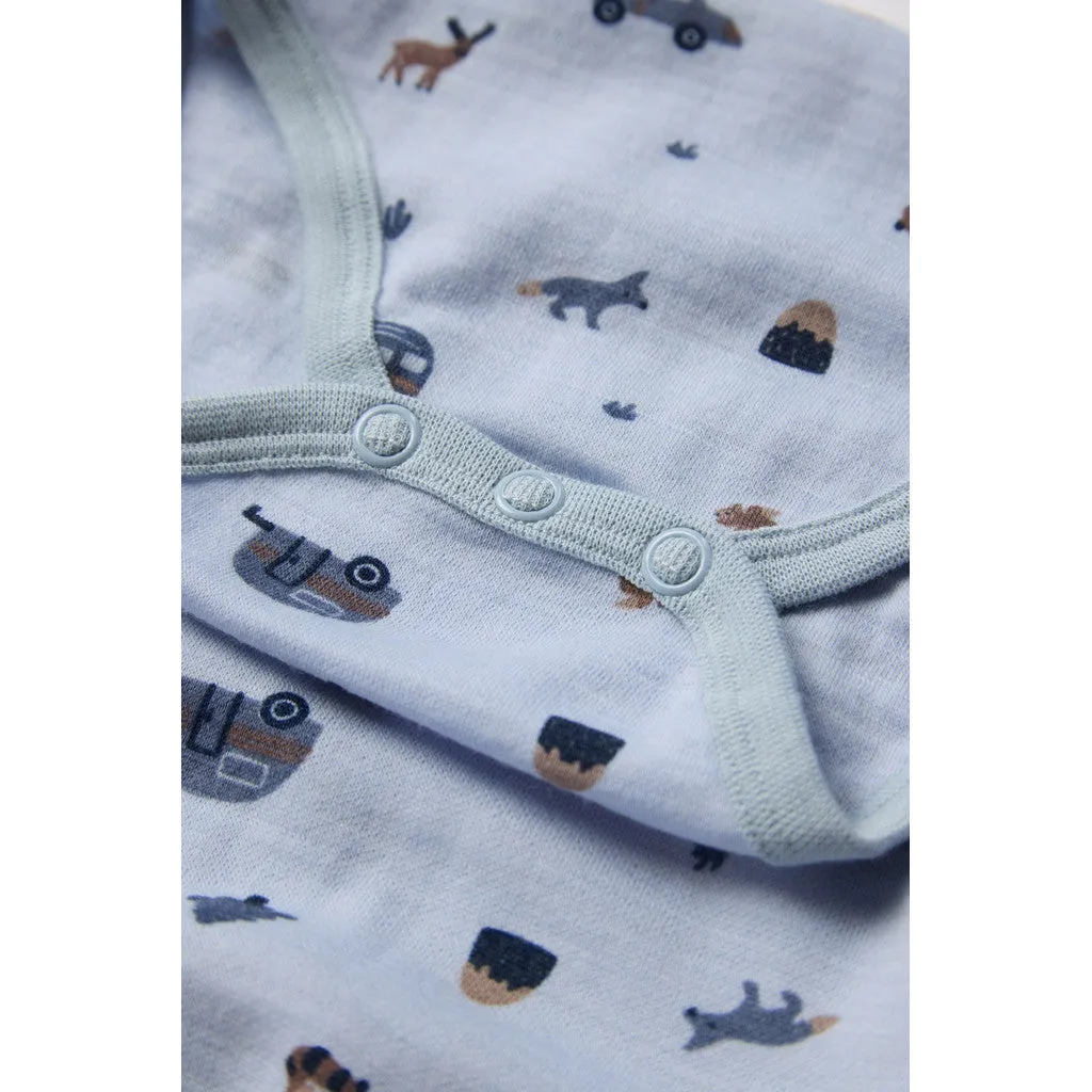 Hust & Claire HCBo Camp body Baby Blue merinould