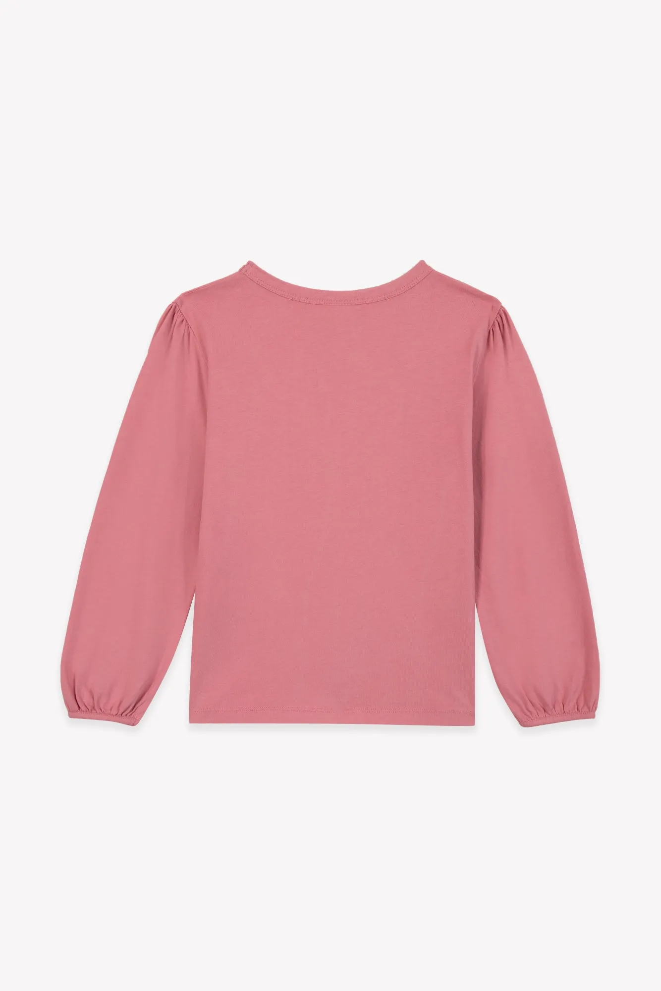 Bonton Titty Yeehaw T-shirt pink langærmet bomuld