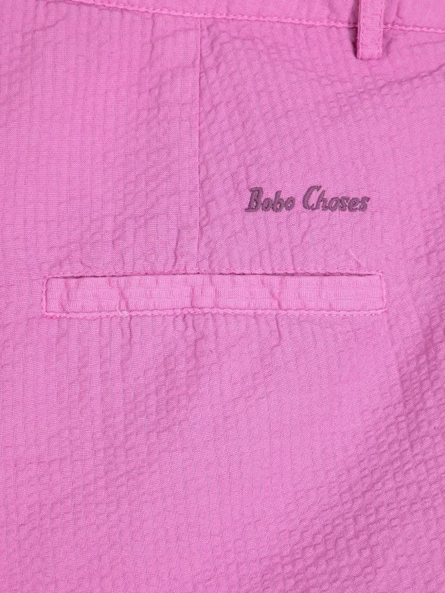 Bobo Choses SB126AD041 shorts XS seersucker