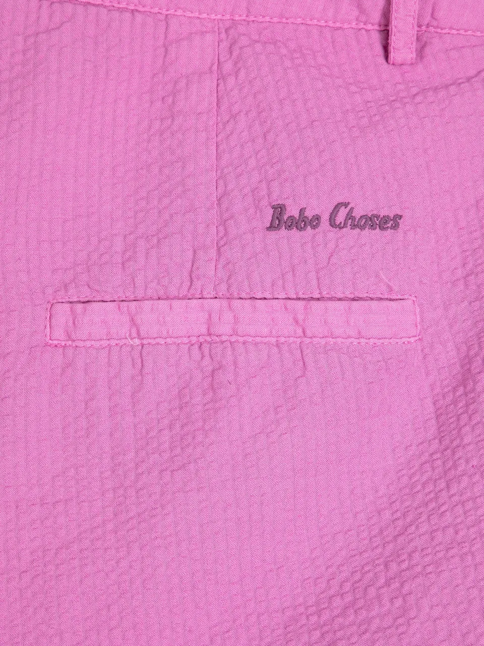 Bobo Choses SB126AD041 shorts XS seersucker
