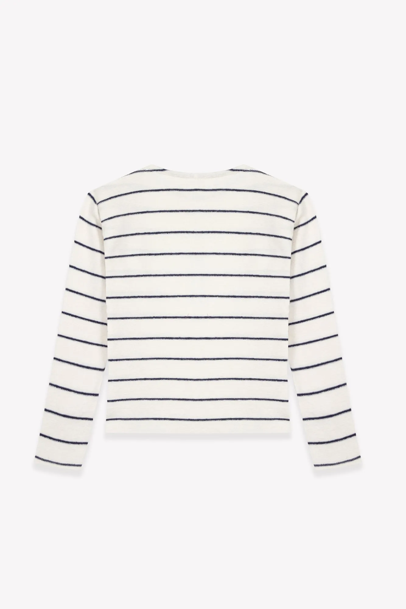 Bonton Poulpe T-shirt stribet bomuld blæksprutte
