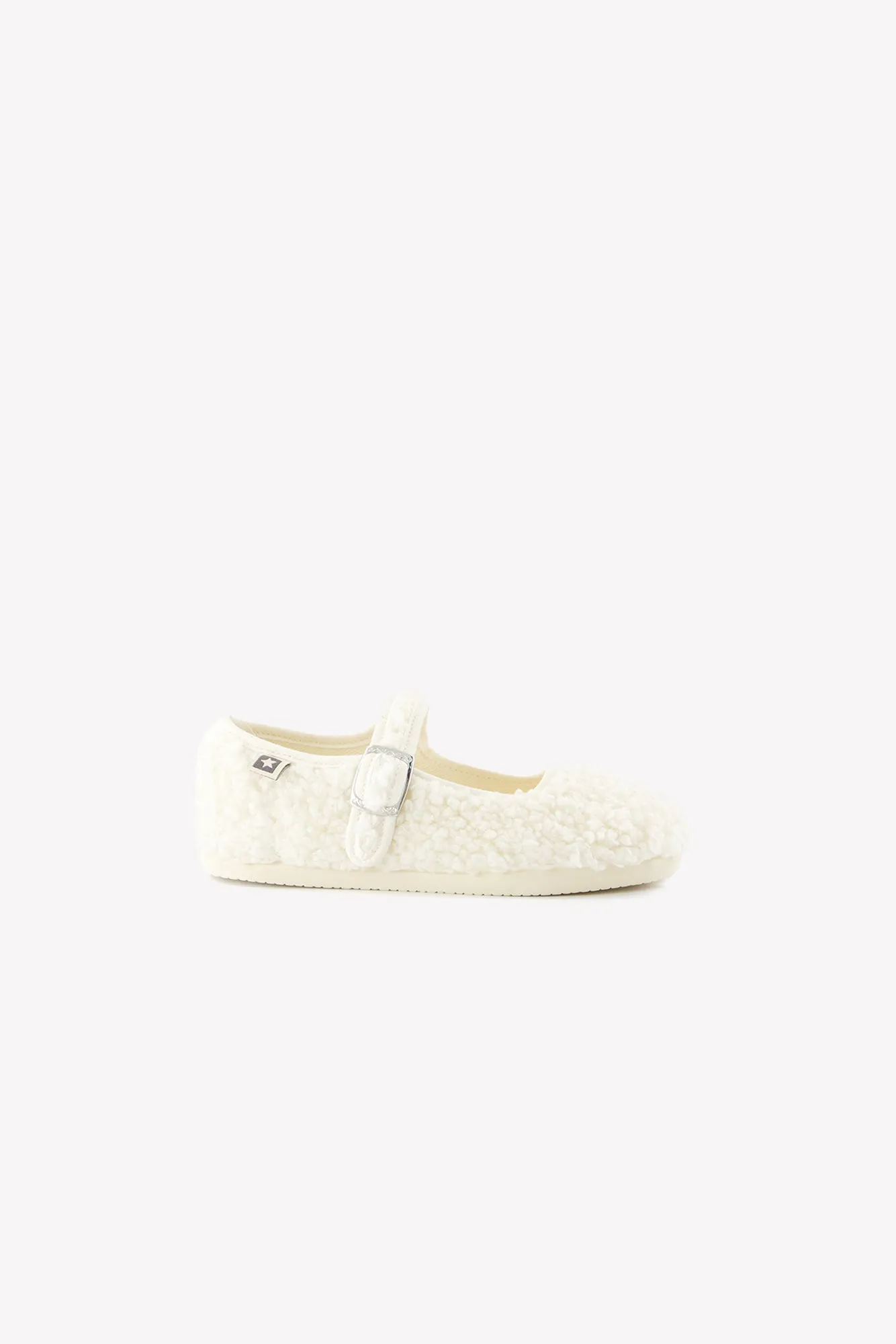 Bonton Jane Ecru sutsko sherpa velcro